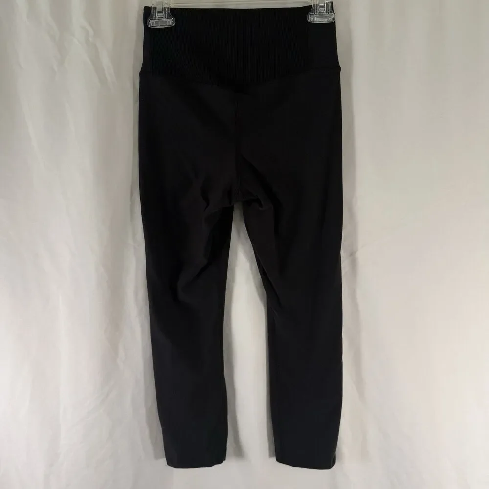 Nike Leggings Women's Small Black Dri-Fit Pull On Elastic Waist Skinny Leg